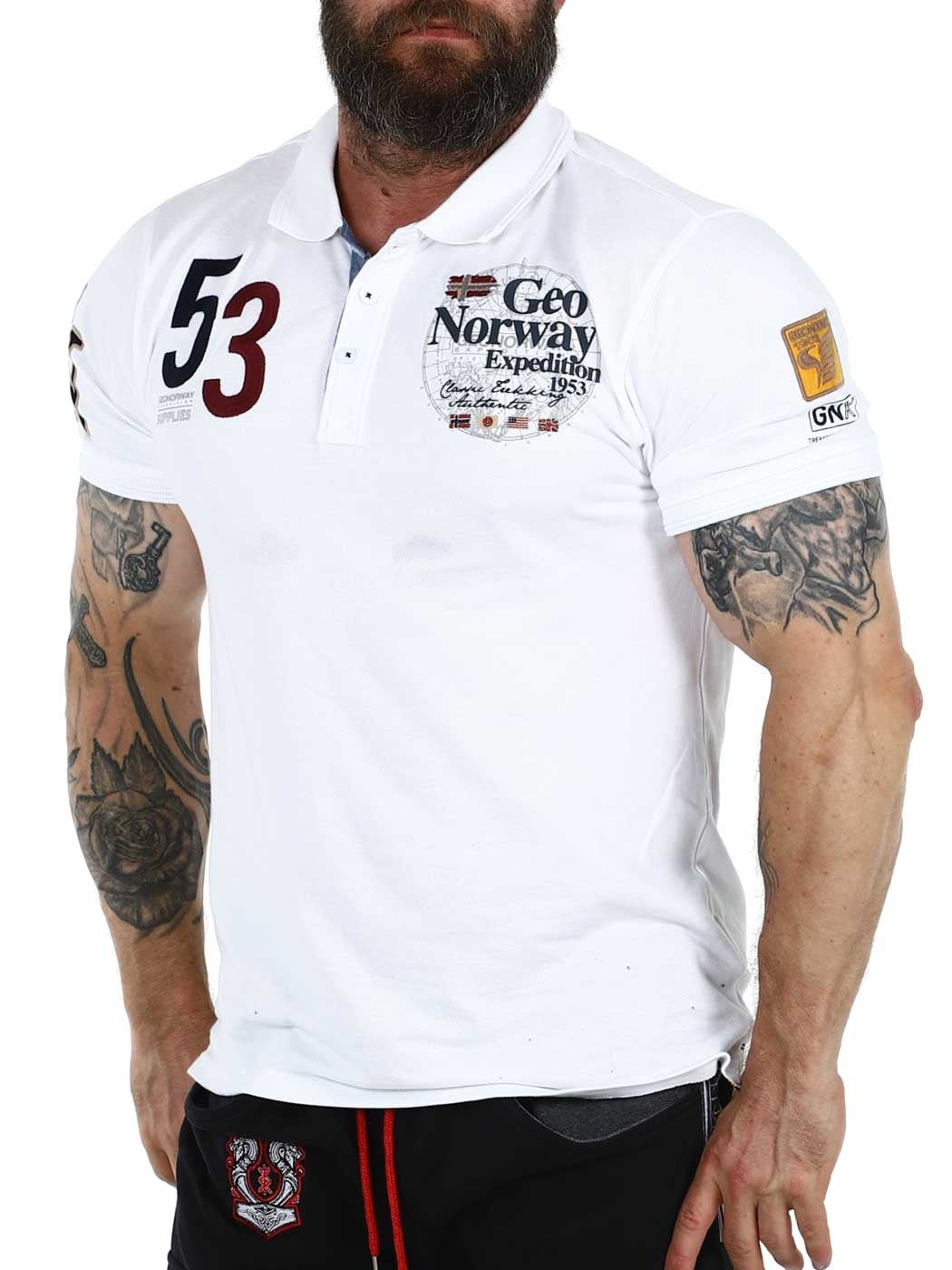 Geo Norway 53 Pique White
