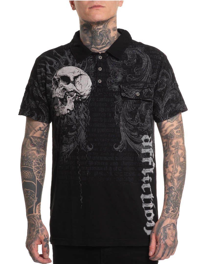 Affliction Collapse Polo - black.jpg