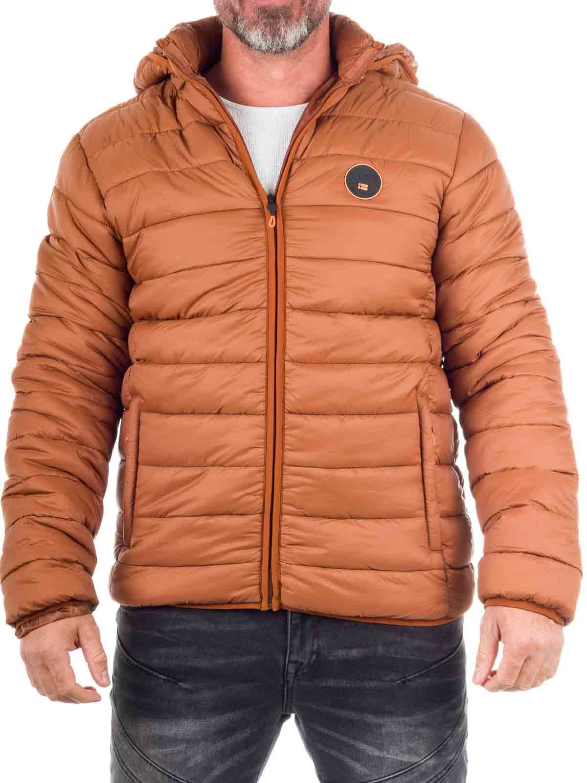 Amigomap Hood Geo Norway Jacket Camel_1.jpg