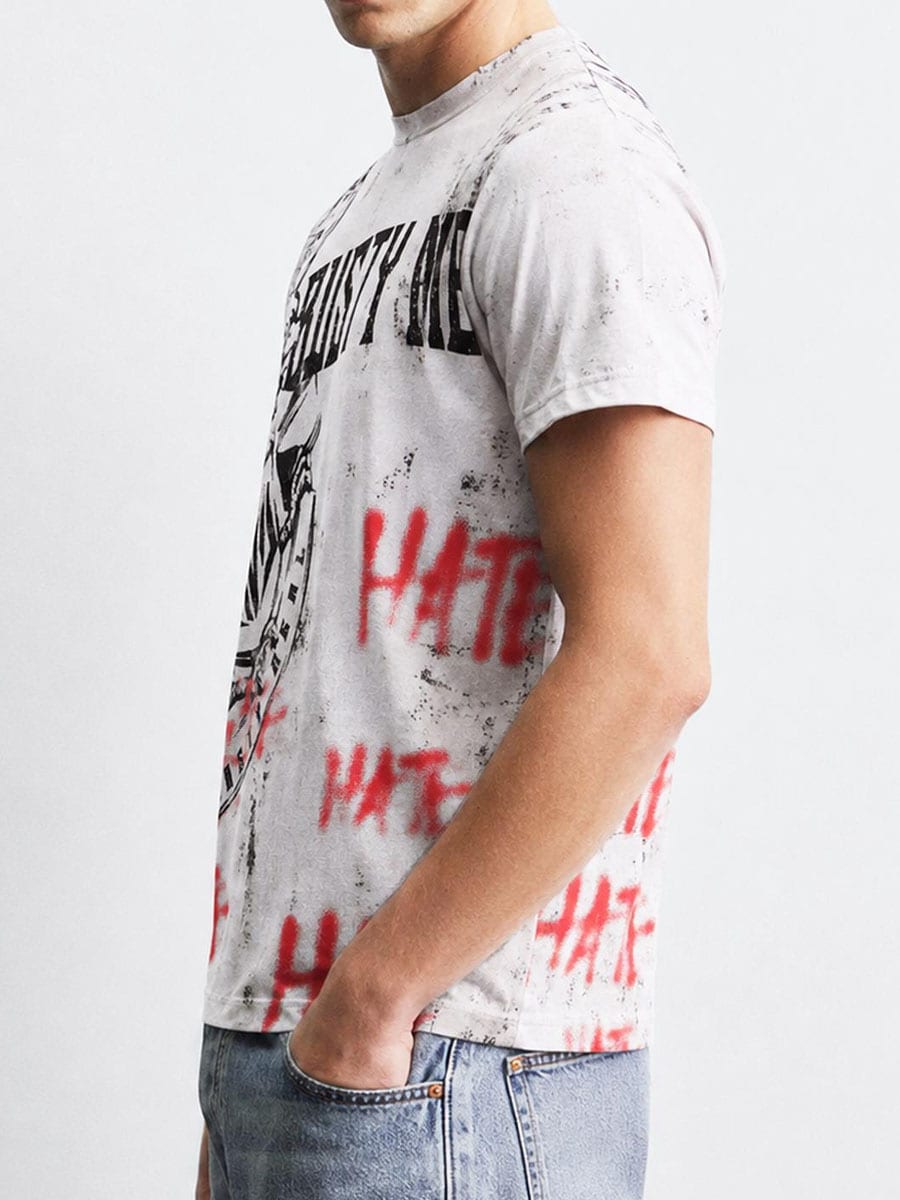 Broken Eagle T-shirt - Grey 1.jpg