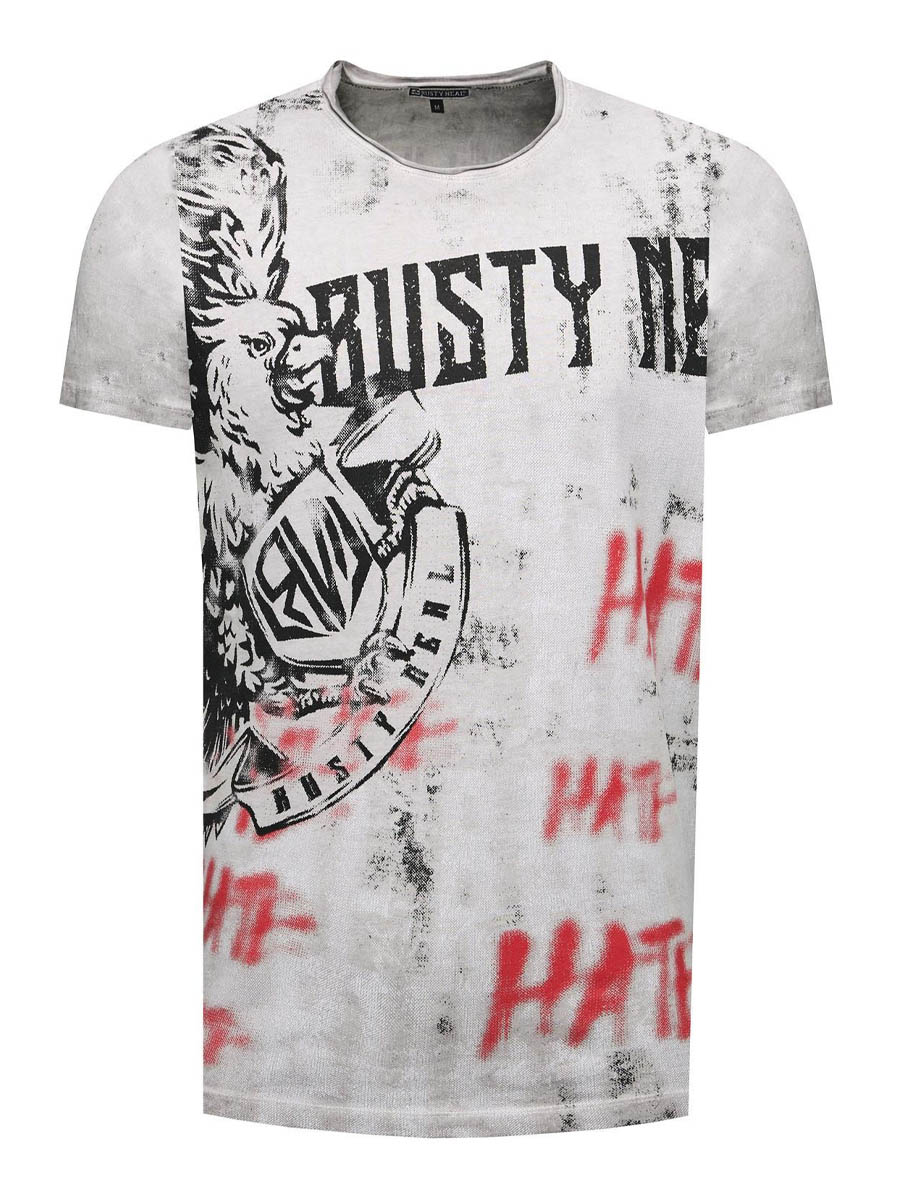 Broken Eagle T-shirt - Grey 3.jpg