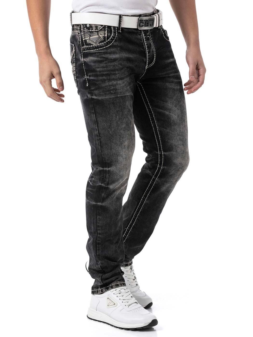 CD862 Azer Cipo Baxx Jeans - Grey 5.jpg