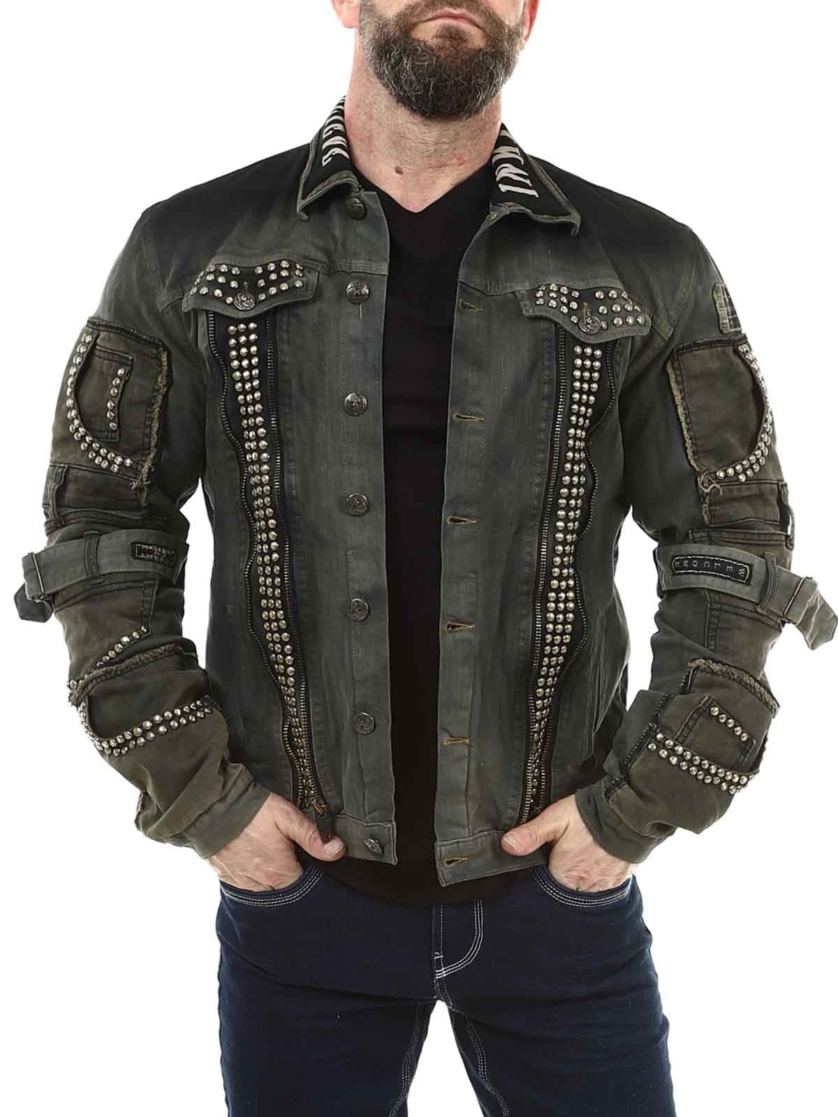 Dorian Kingz Jeansjacka Green 1717_2.jpg