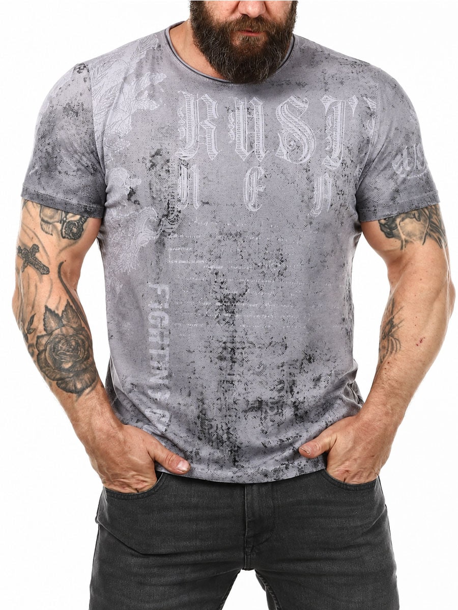 Fighting Games T-shirt -grey main.jpg