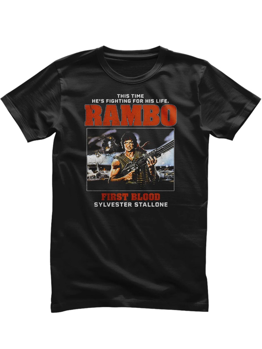 First Blood - Fighting For His Life T-Shirt.jpg