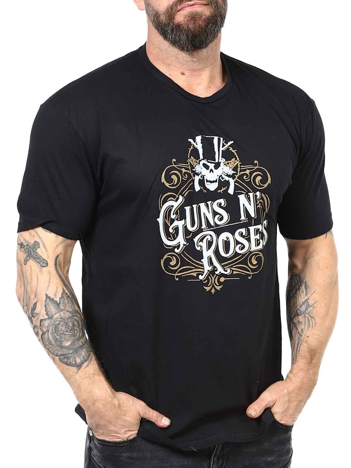 Guns N Roses Frame T-shirt - black_3.jpg