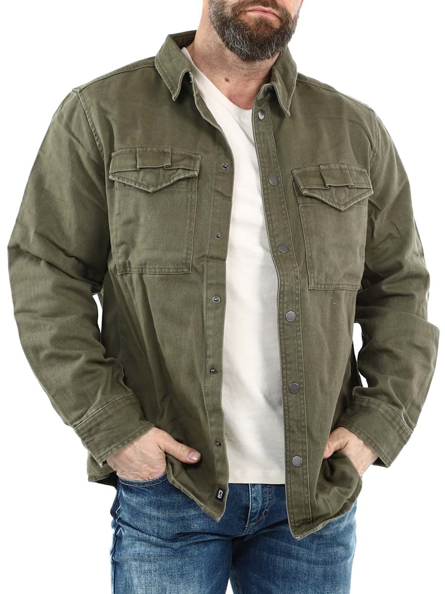 Heavy Twill Brandit Shirt Green_1.jpg