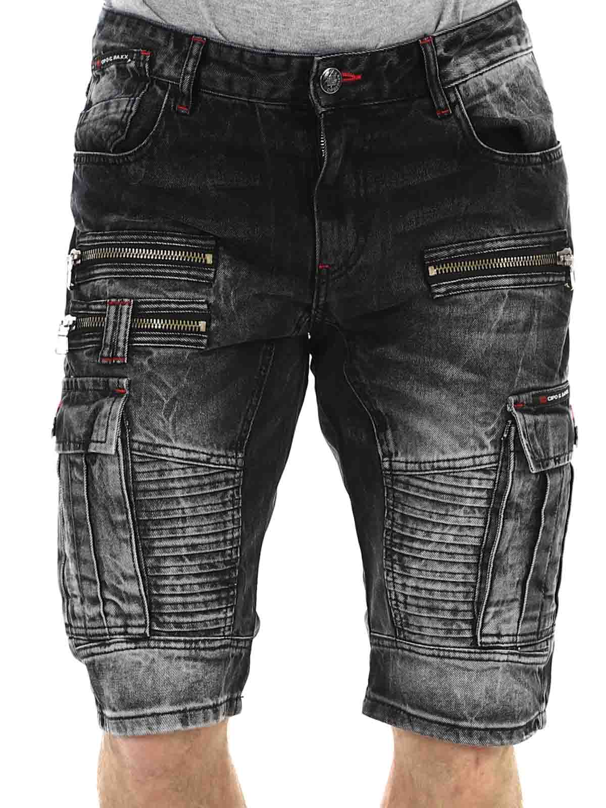 Locarno Cipo Baxx Shorts - dark grey_5.jpg
