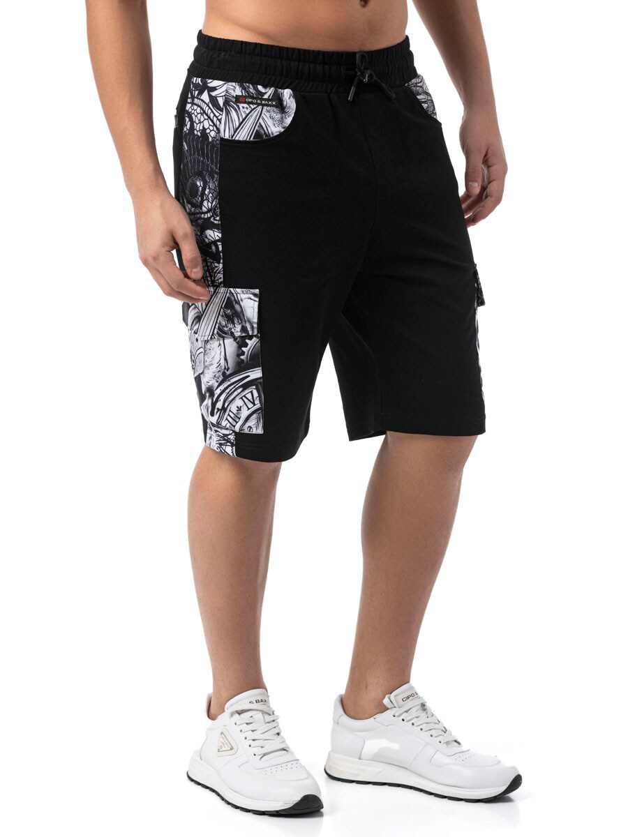 Nivo Cipo Baxx Shorts black CK298_5.JPG
