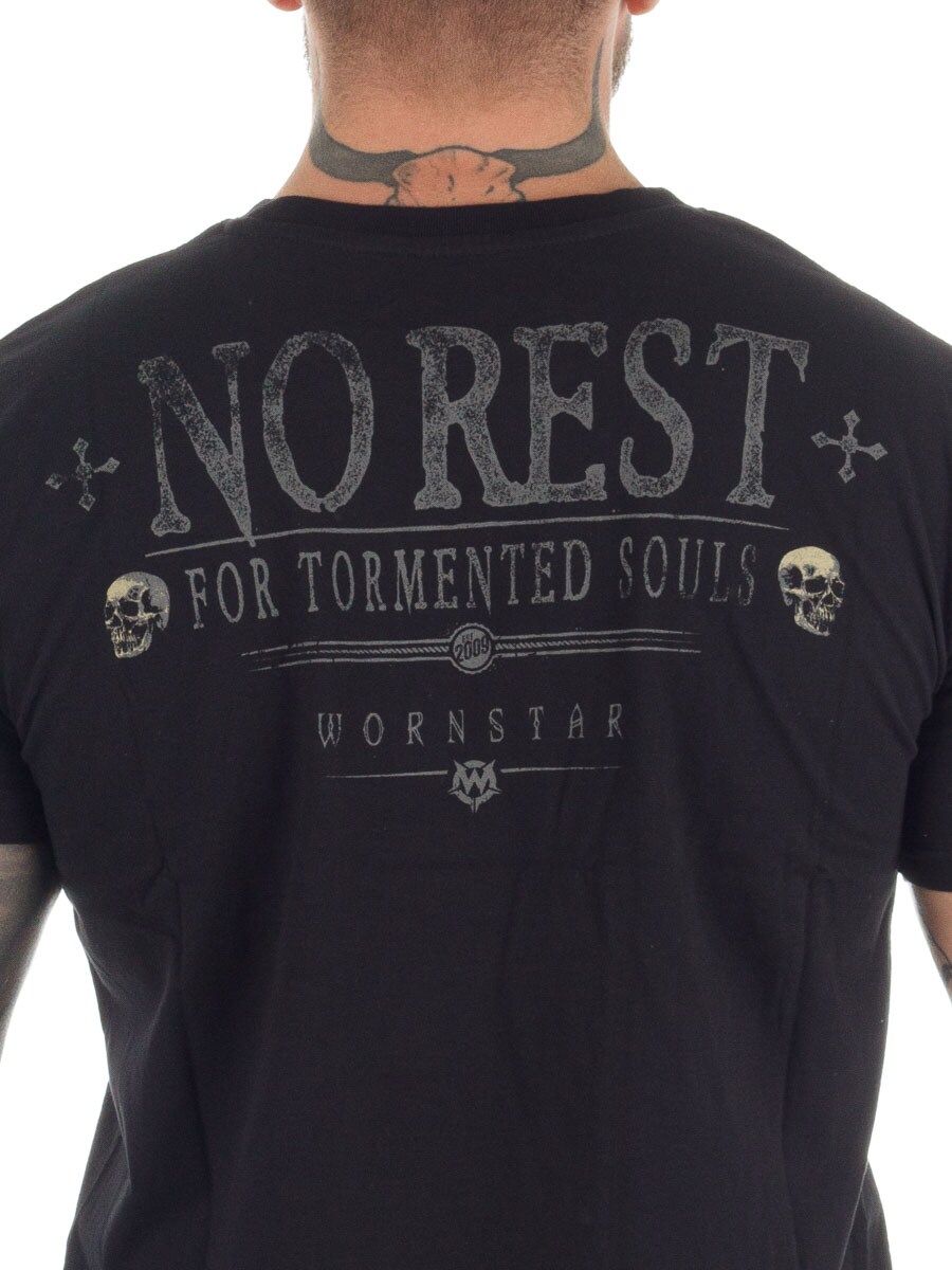 No Rest Wornstar T-shirt - Black 2026_2-2.jpg