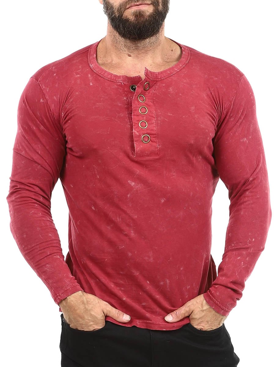 RD Button Longsleeve - Washed Red-5.jpg