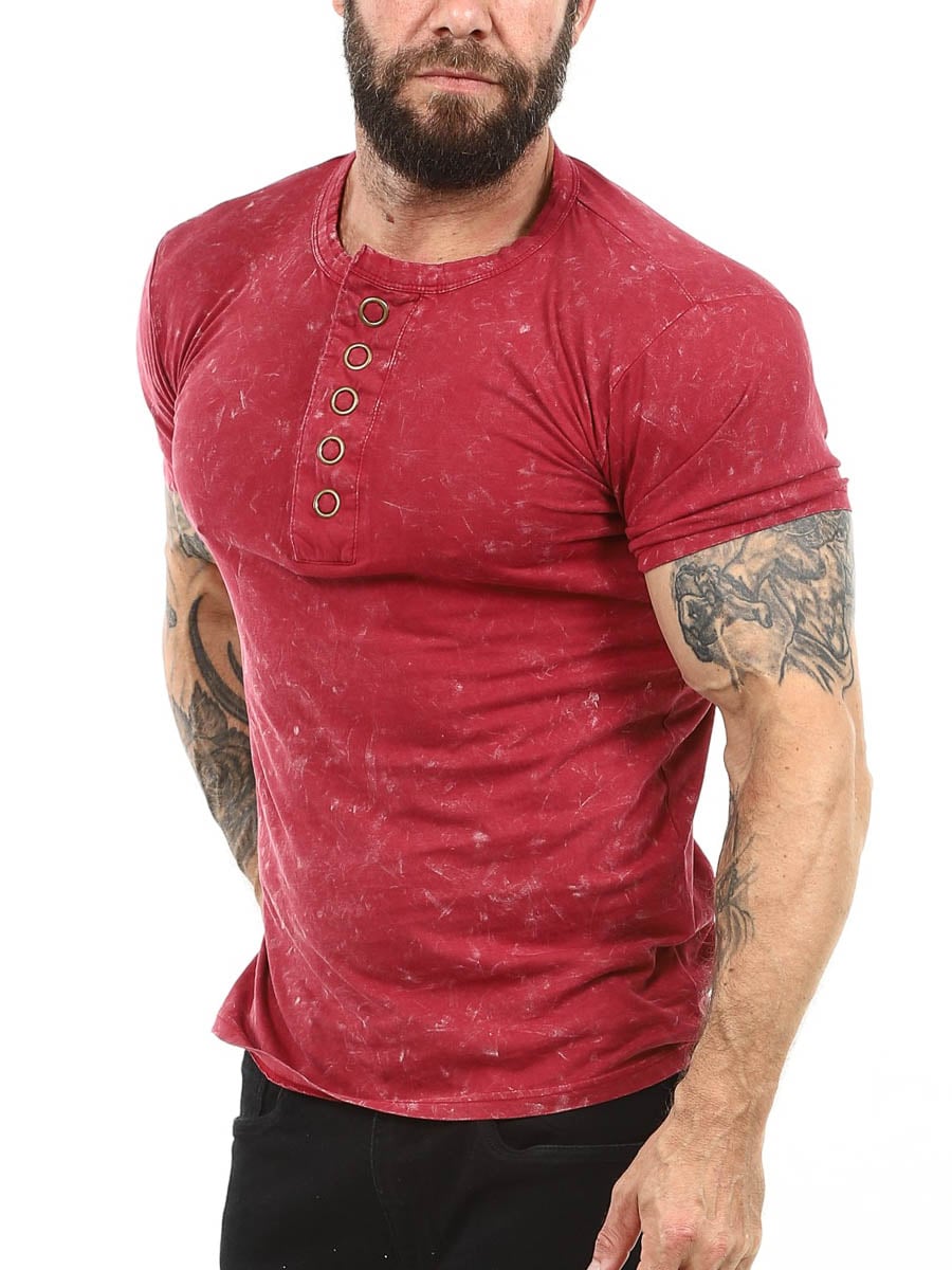 RD Button T-shirt - Washed Red-7.jpg