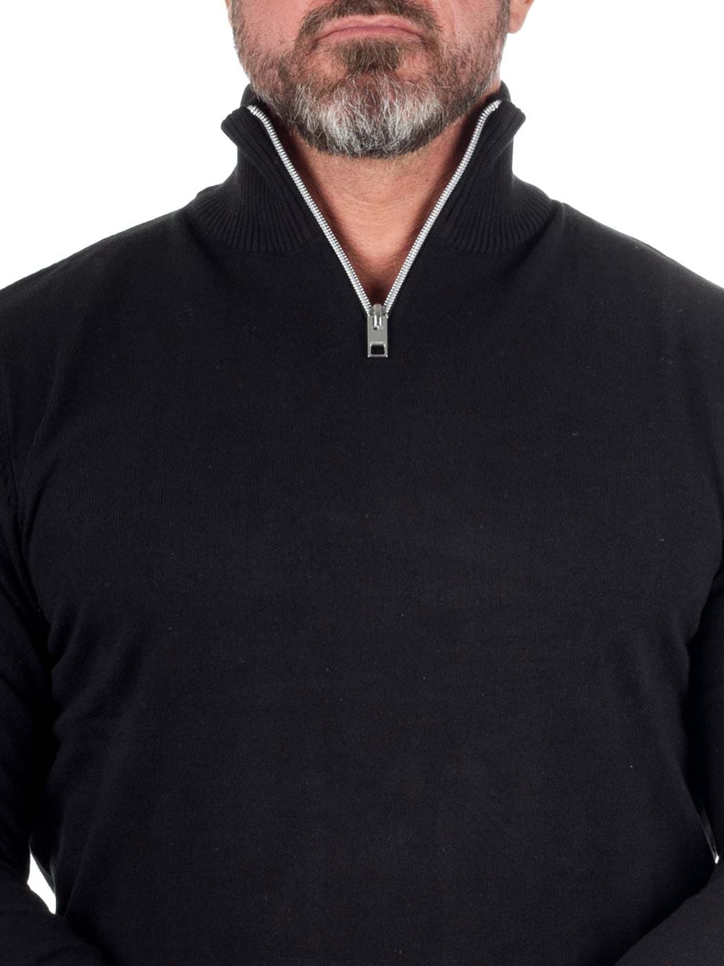 Rebel Callum Stickad Troja Black_2.jpg