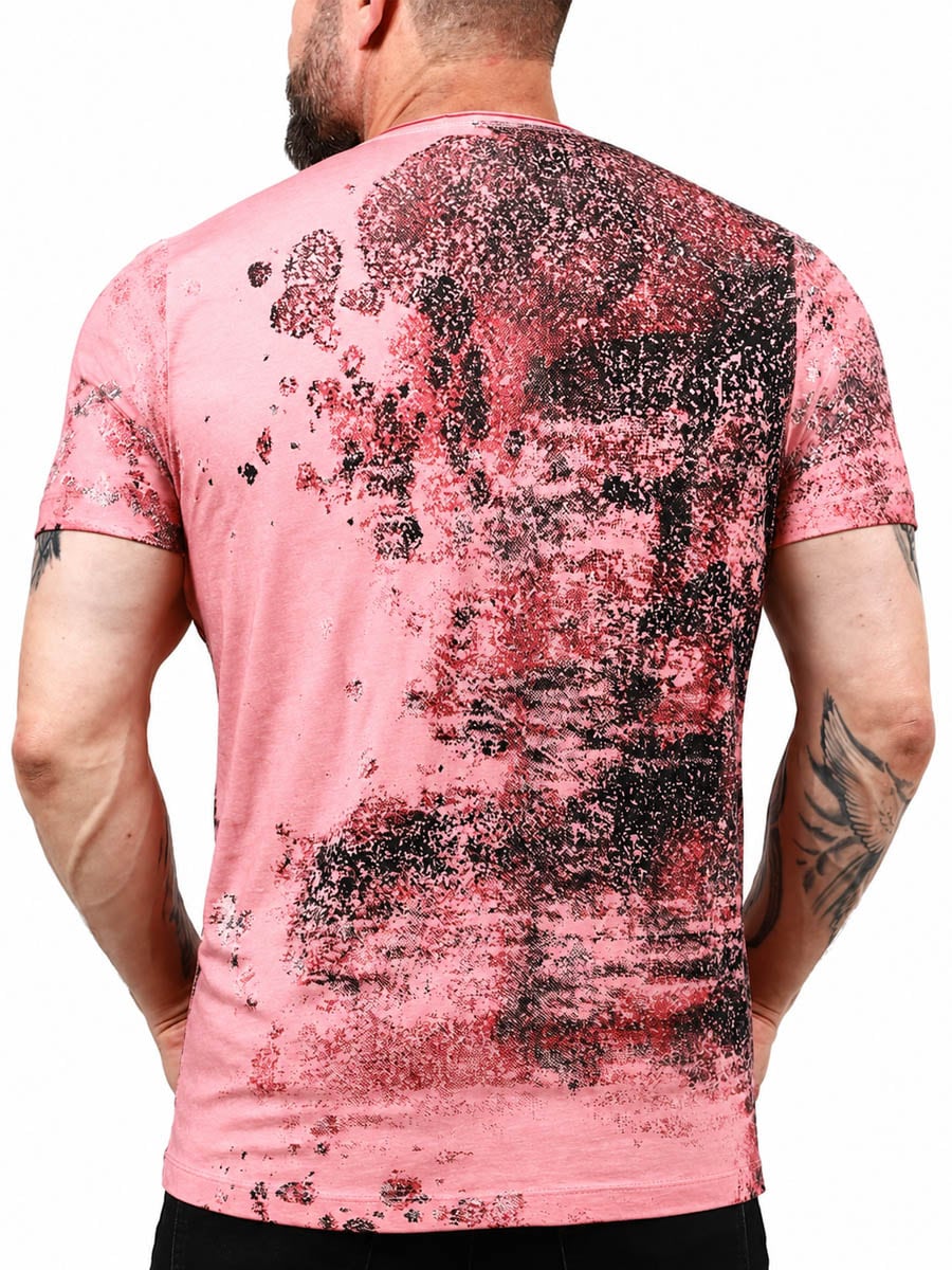 Rebel Splash T-shirt - Korall main back.jpg