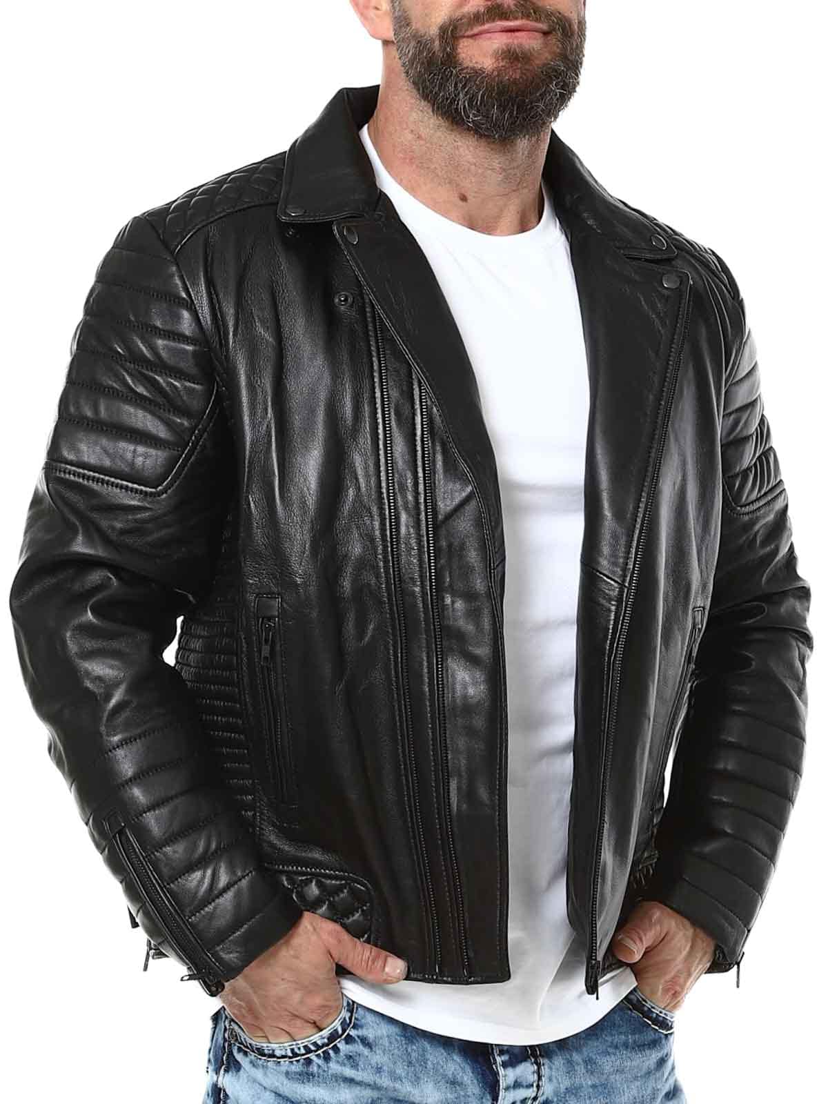 RockDdenim Bellagio Leather Jacket - Black_1.jpg