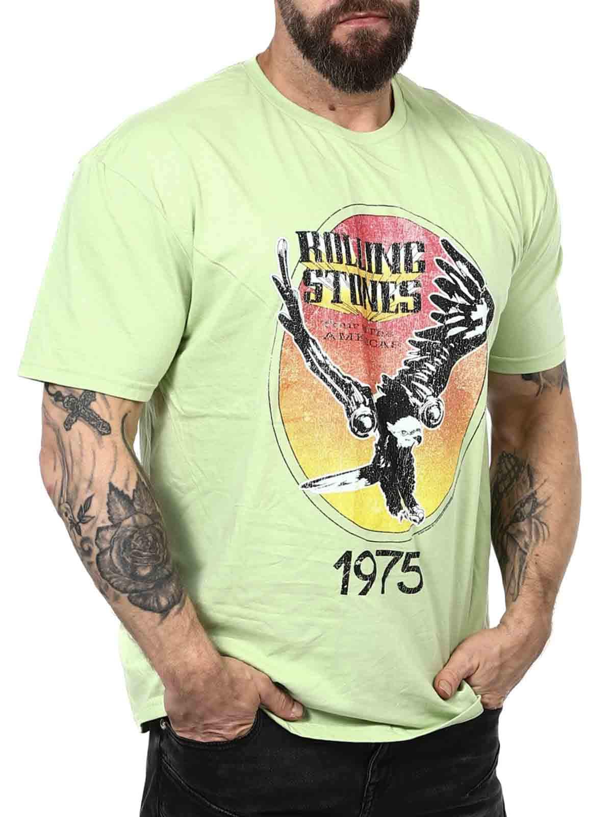 Rolling Stones Tour 1975 Tshirt Green_2.jpg