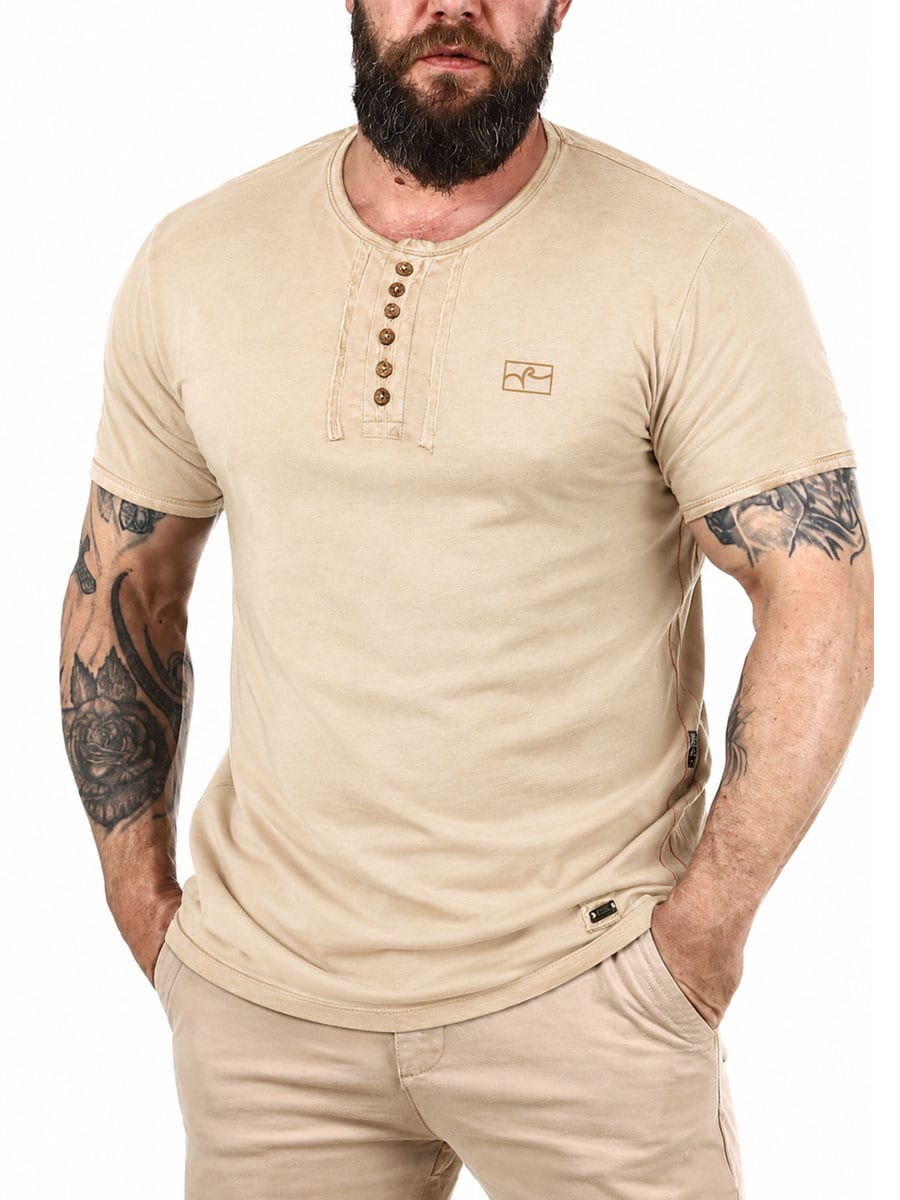 Rusty Neal Classic T-shirt - Beige 3.jpg