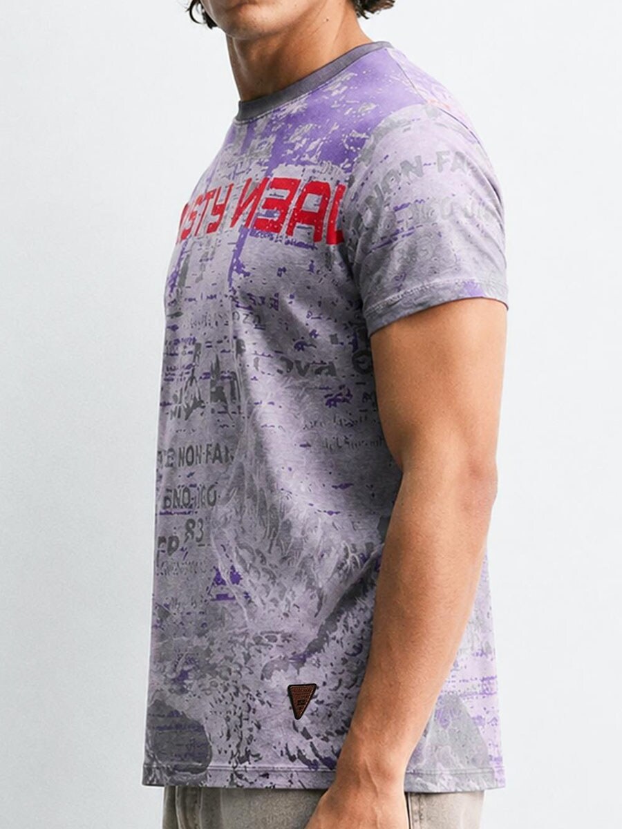 Rusty nealEagle Script T-shirt WashedBlack 1.jpg
