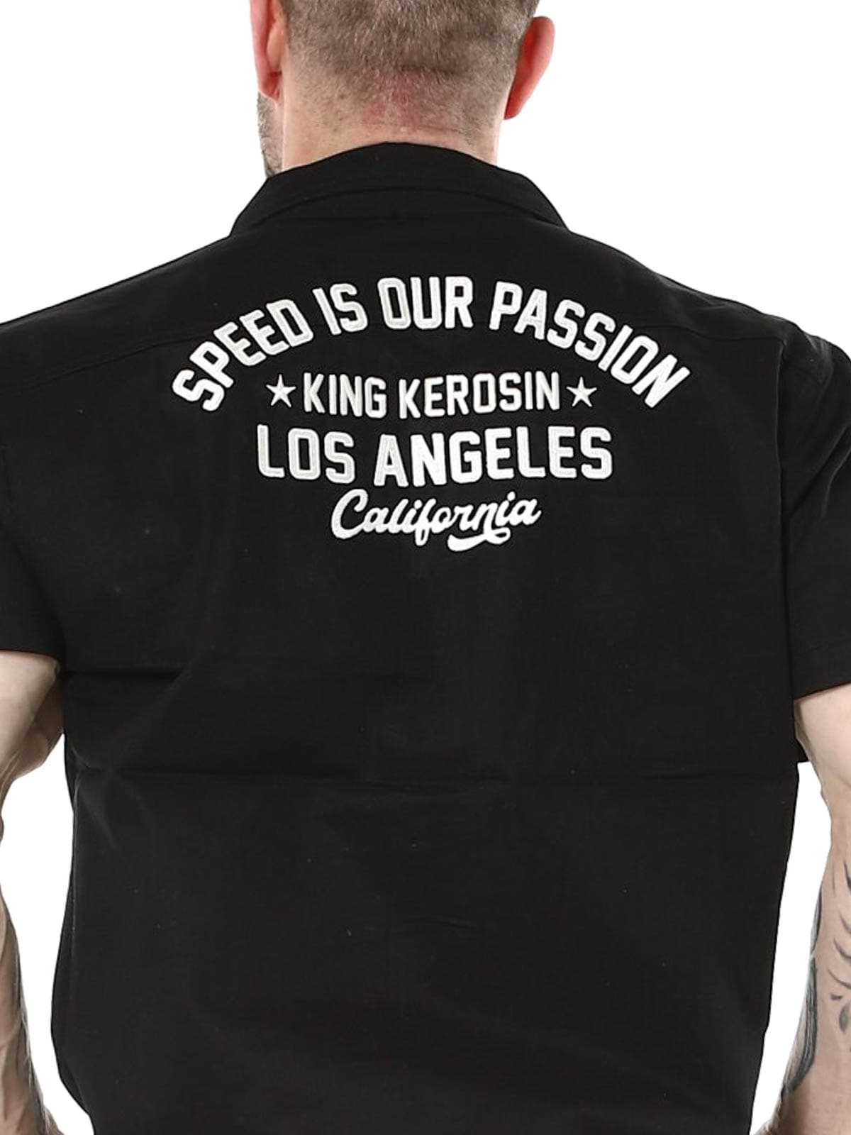 Speed Is Our Passion King kerosin black shirt_5.jpg