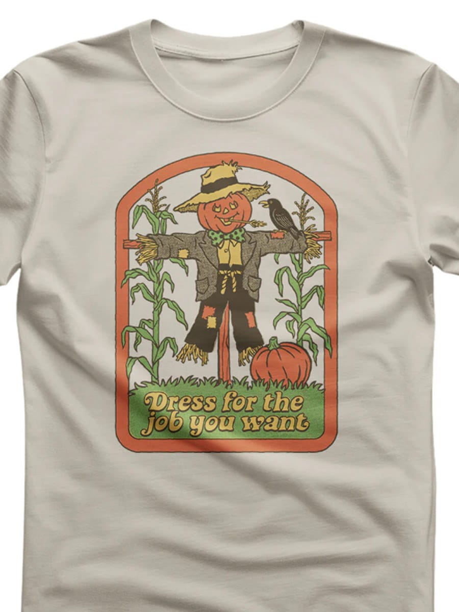 Steven Rhodes - Dress For The Job You Want T-Shirt detail.jpg