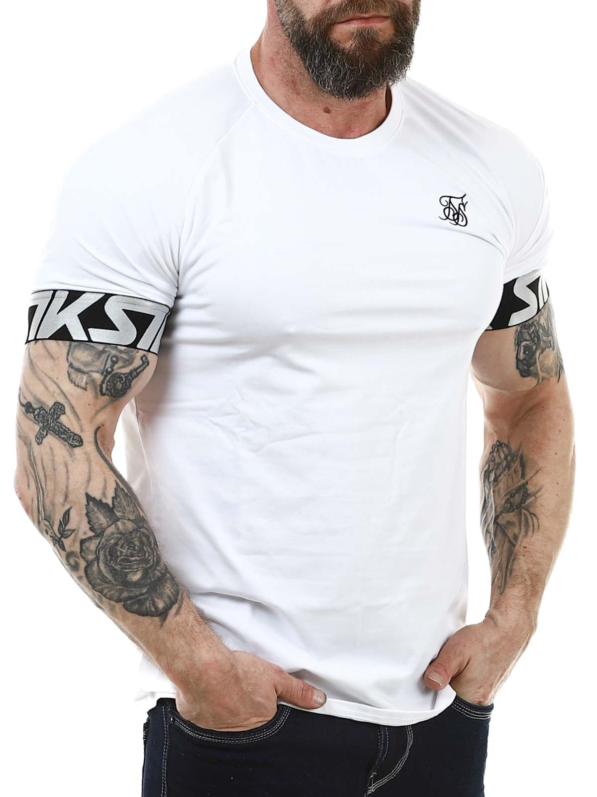 Tech 28435 SikSilk T-shirt - white_3.jpg
