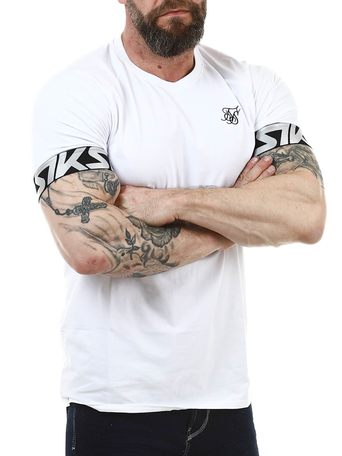 Tech 28435 SikSilk T-shirt - white_4.jpg