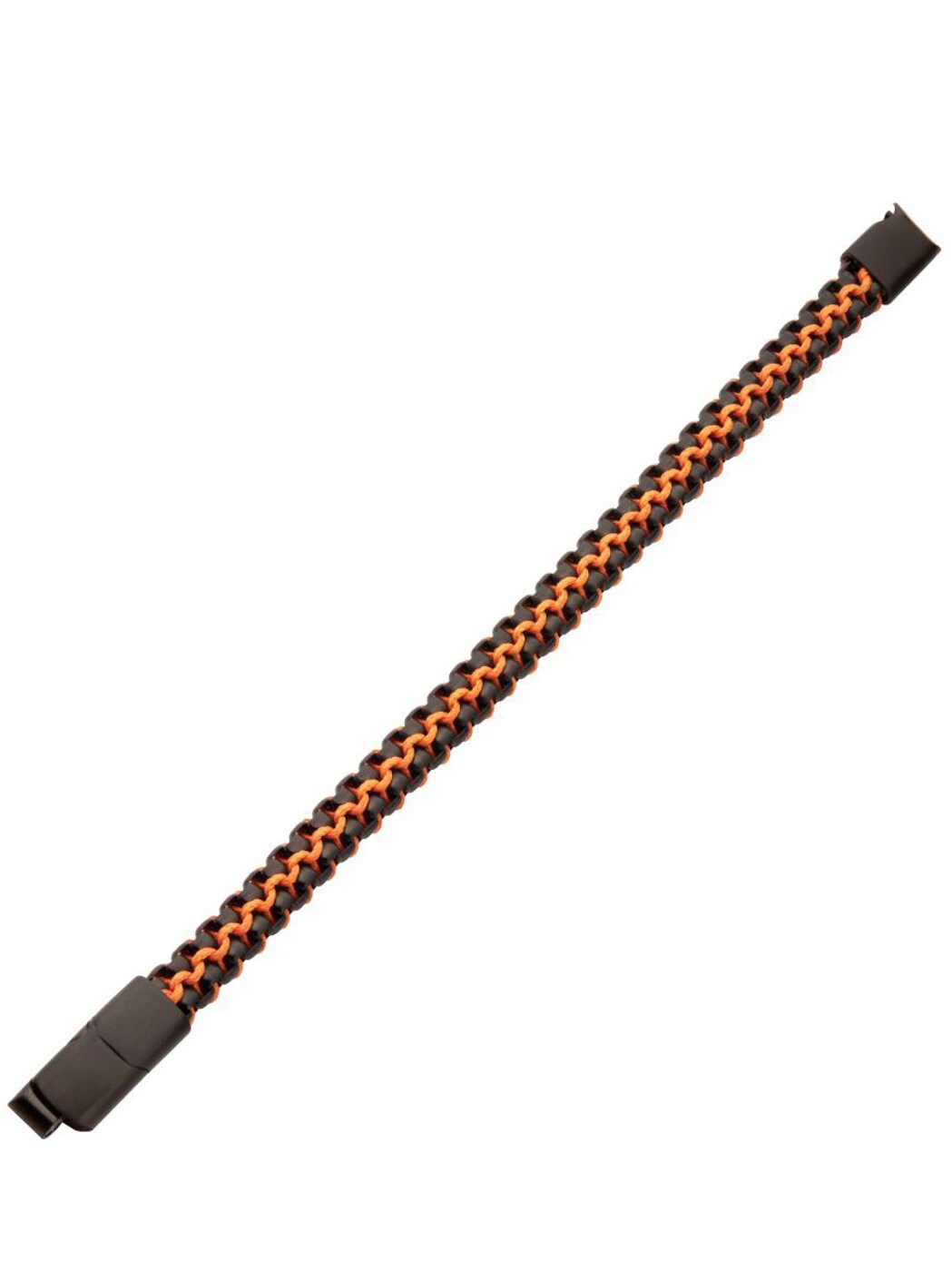 Wax Cord Inox Armband Orange_6.jpg