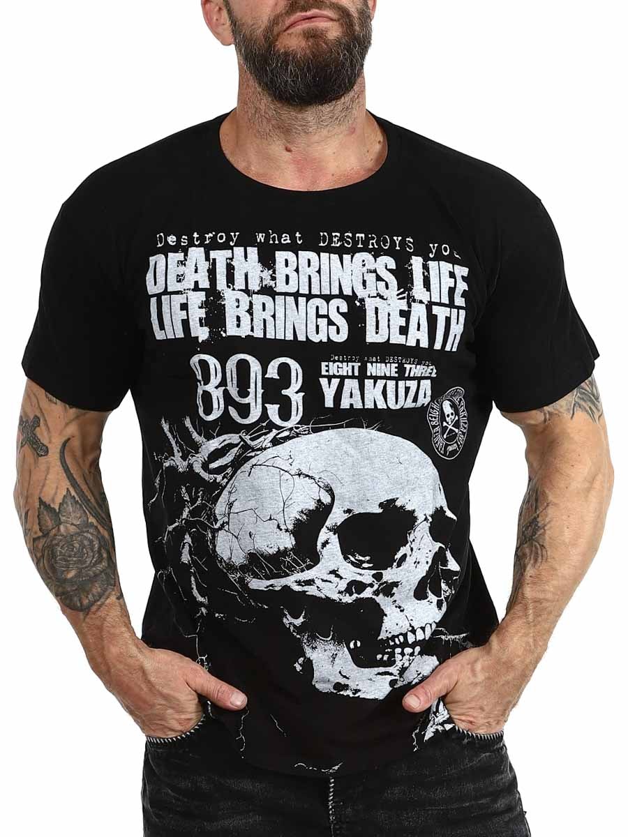 Yakuza Death Life T-shirt Black Lars_1.jpg